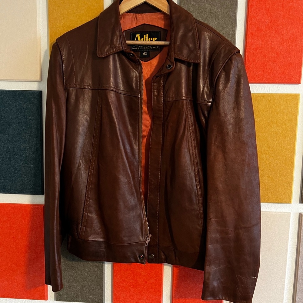 Vintage Men's Adler Leather Jacket